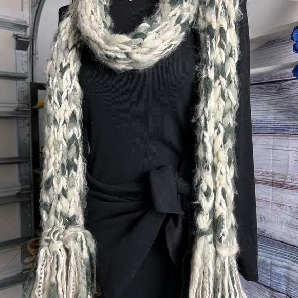 Lucky Brand Wool Extra long and chunky scarf - Picture 8 of 10